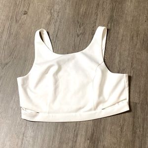 Forever 21+ White Crop Top